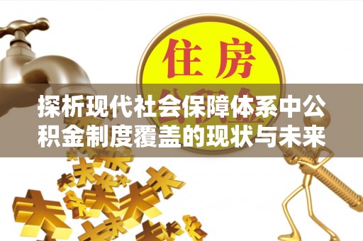 金湖探析现代社会保障体系中公积金制度覆盖的现状与未来