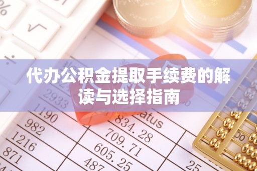 金湖代办公积金提取手续费的解读与选择指南